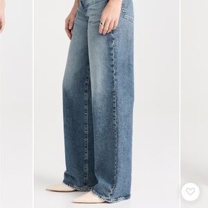 AG Kora high rise wide leg jeans